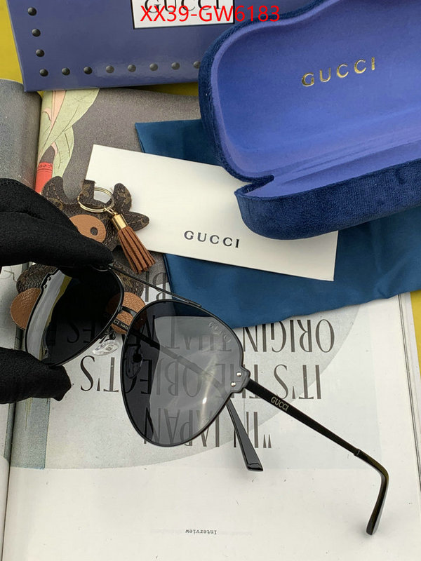 Glasses-Gucci,replica 1:1 , ID: GW6183,$: 39USD