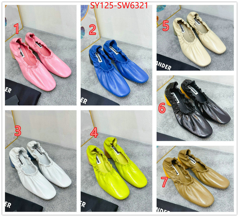 Women Shoes-JIL sander,1:1 replica wholesale , ID: SW6321,$: 125USD