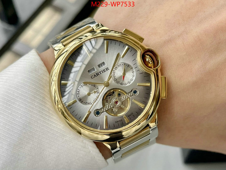Watch(TOP)-Cartier,fake aaaaa , ID: WP7533,$: 229USD