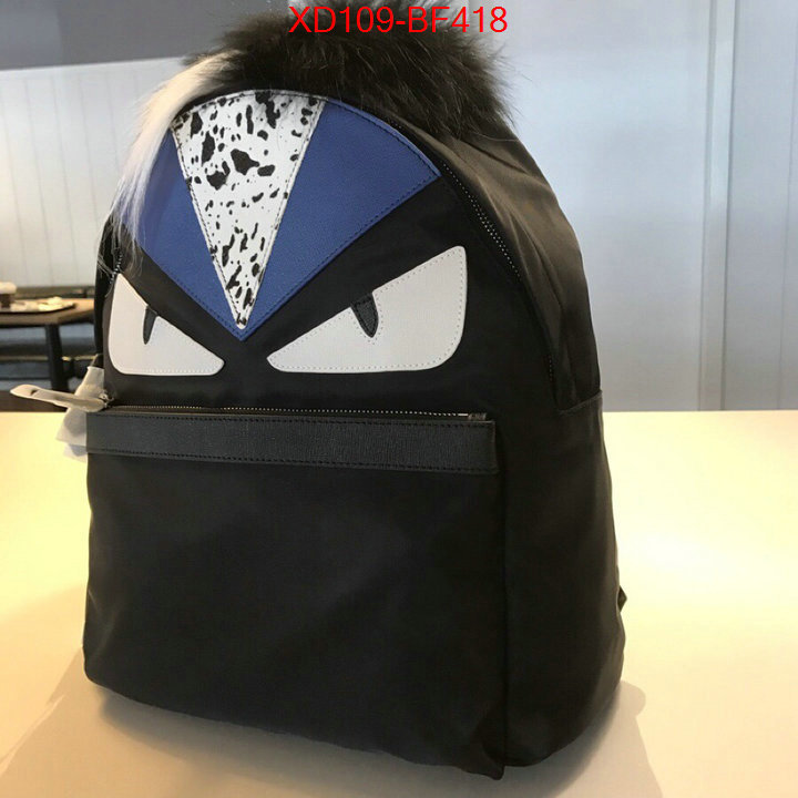 Fendi Bags(4A)-Backpack-,what is a 1:1 replica ,ID: BF418,$:109USD