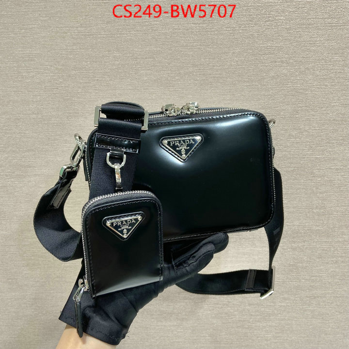 Prada Bags(TOP)-Diagonal-,ID: BW5707,$: 249USD