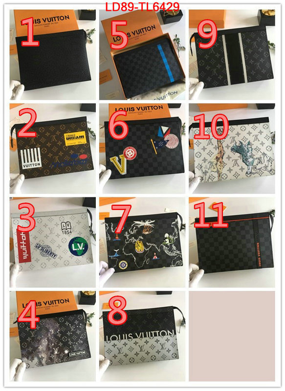 LV Bags(TOP)-Wallet,ID:TL6429,$: 89USD