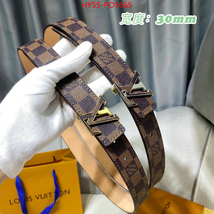 Belts-LV,what's the best place to buy replica , ID: PO1665,$: 55USD