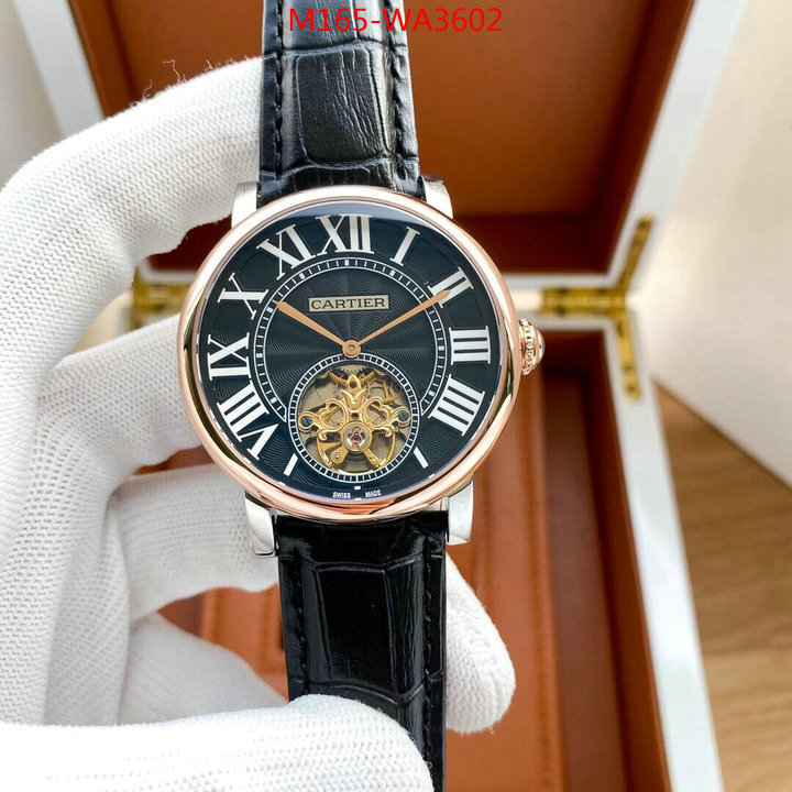 Watch(4A)-Cartier,online china , ID: WA3602,$: 165USD