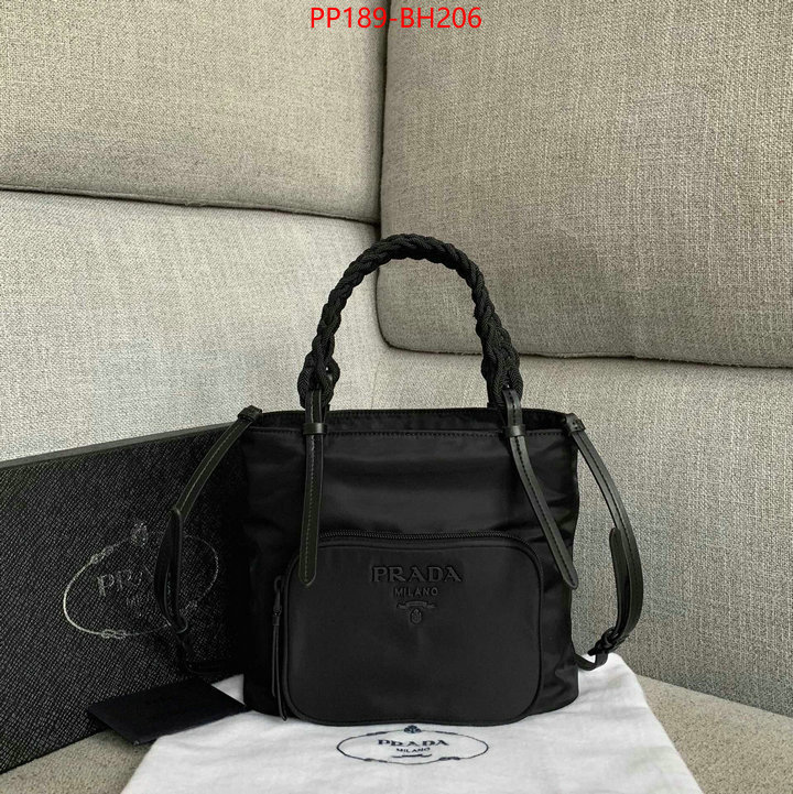 Prada Bags(TOP)-Diagonal-,ID: BH206,$:189USD