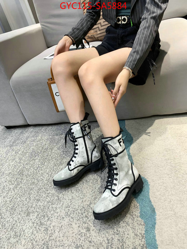 Women Shoes-Fendi,7 star quality designer replica , ID: SA5884,$: 115USD