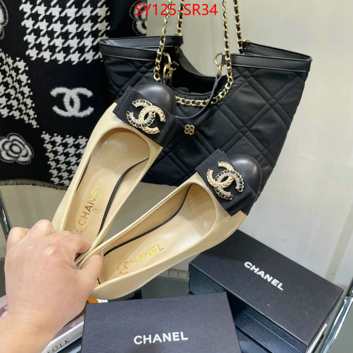 Women Shoes-Chanel,outlet 1:1 replica , ID: SR34,$: 125USD