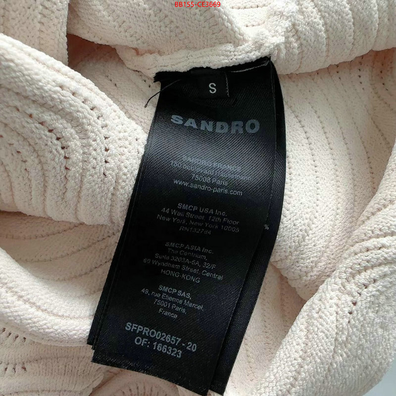 Clothing-Sandro,practical and versatile replica designer , ID: CE3669,$:155USD