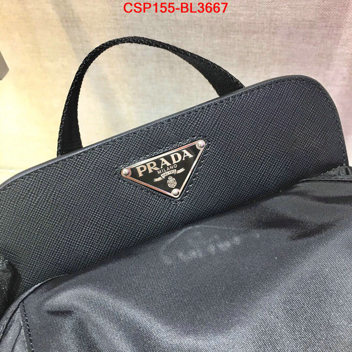 Prada Bags(TOP)-Backpack-,ID: BL3667,$: 155USD
