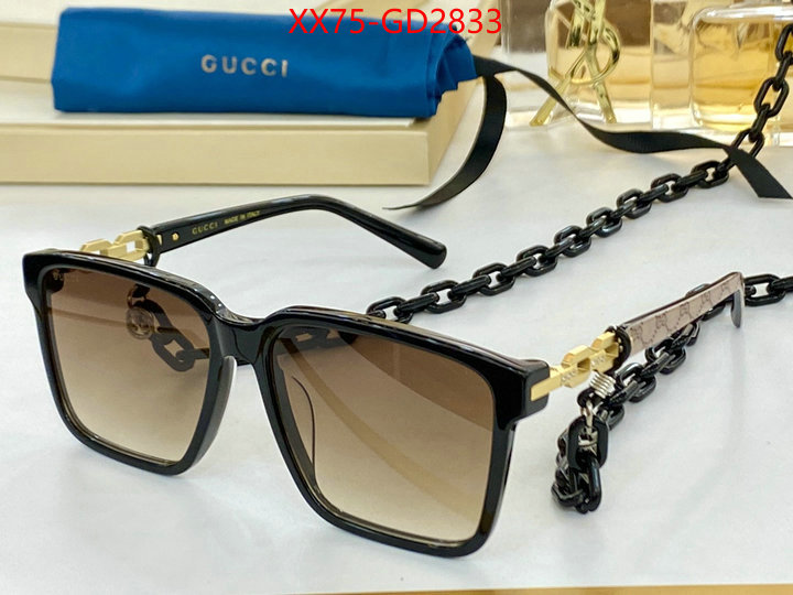 Glasses-Gucci,replicas buy special , ID: GD2833,$: 75USD