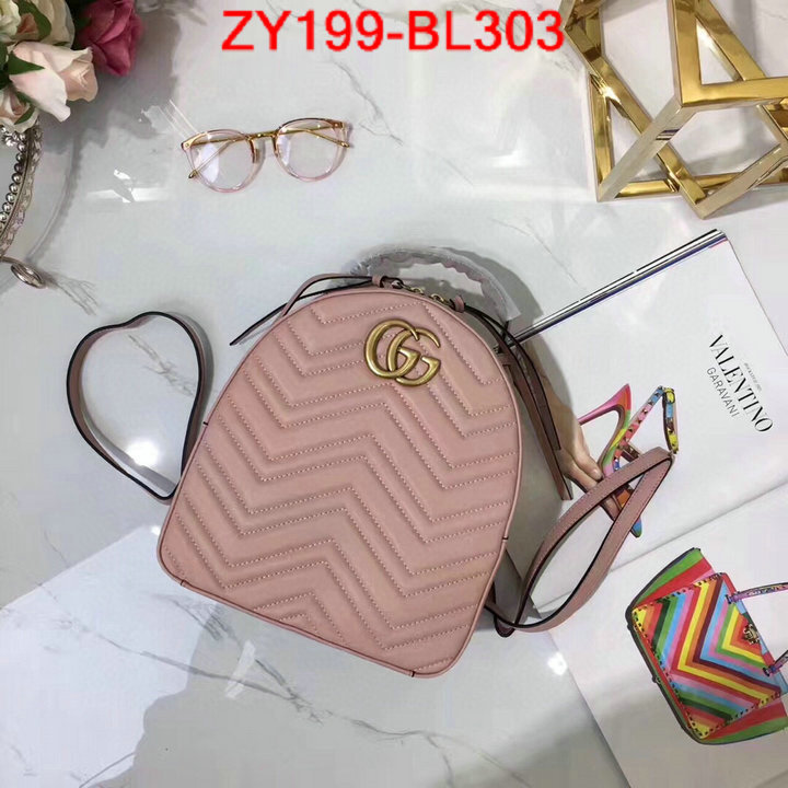 Gucci Bags(TOP)-Backpack-,what's the best place to buy replica ,ID: BL303,$:199USD