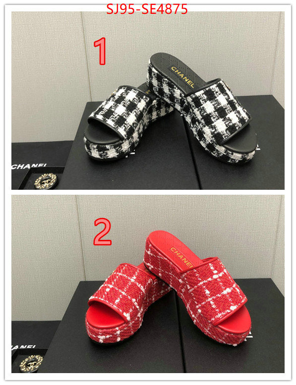 Women Shoes-Chanel,replica us , ID: SE4875,$: 95USD