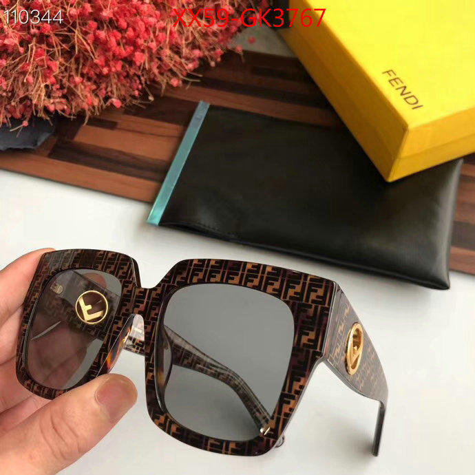 Glasses-Fendi,wholesale , ID: GK3767,$:59USD