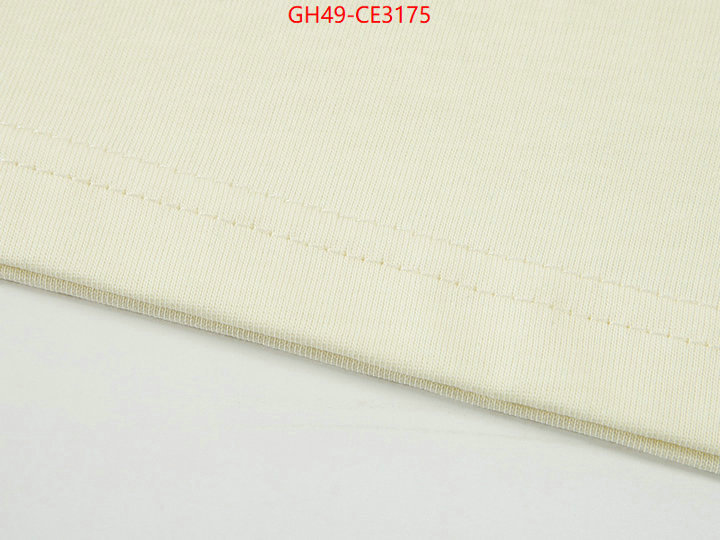 Clothing-Gucci,replica aaaaa designer , ID: CE3175,$: 49USD