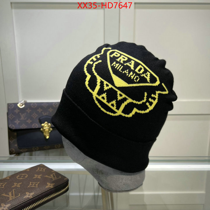 Cap (Hat)-Prada,the best designer , ID: HD7647,$: 35USD