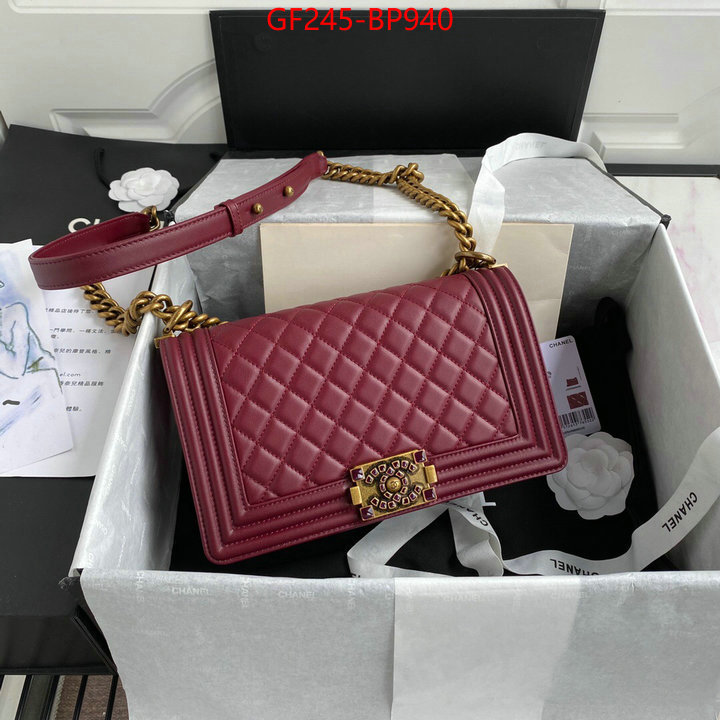 Chanel Bags(TOP)-Diagonal-,ID: BP940,$: 245USD