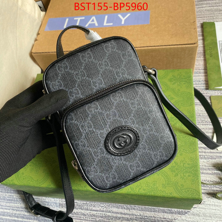 Gucci Bags(TOP)-Diagonal-,ID: BP5960,$: 155USD