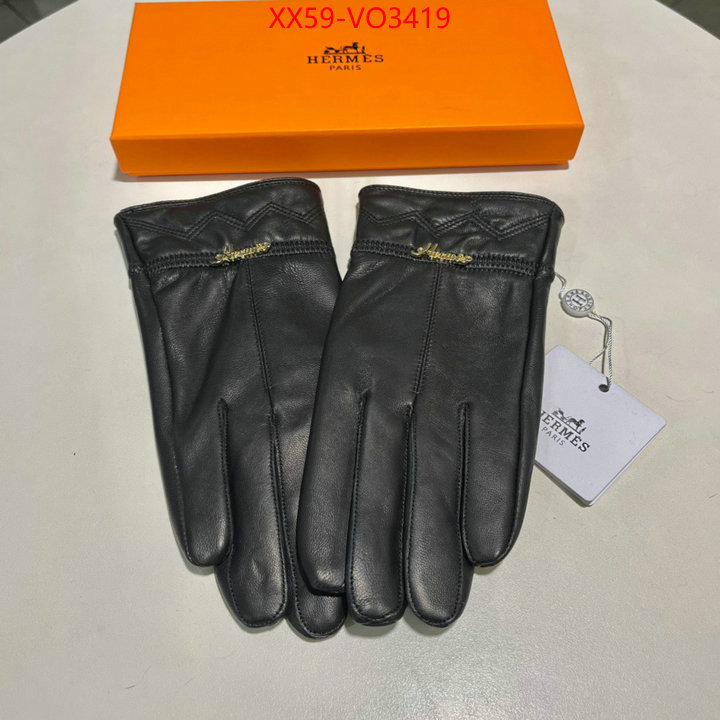 Gloves-Hermes,luxury 7 star replica , ID: VO3419,$: 59USD