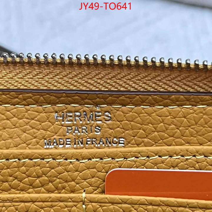 Hermes Bags(4A)-Wallet-,online from china ,ID: TO641,$: 49USD