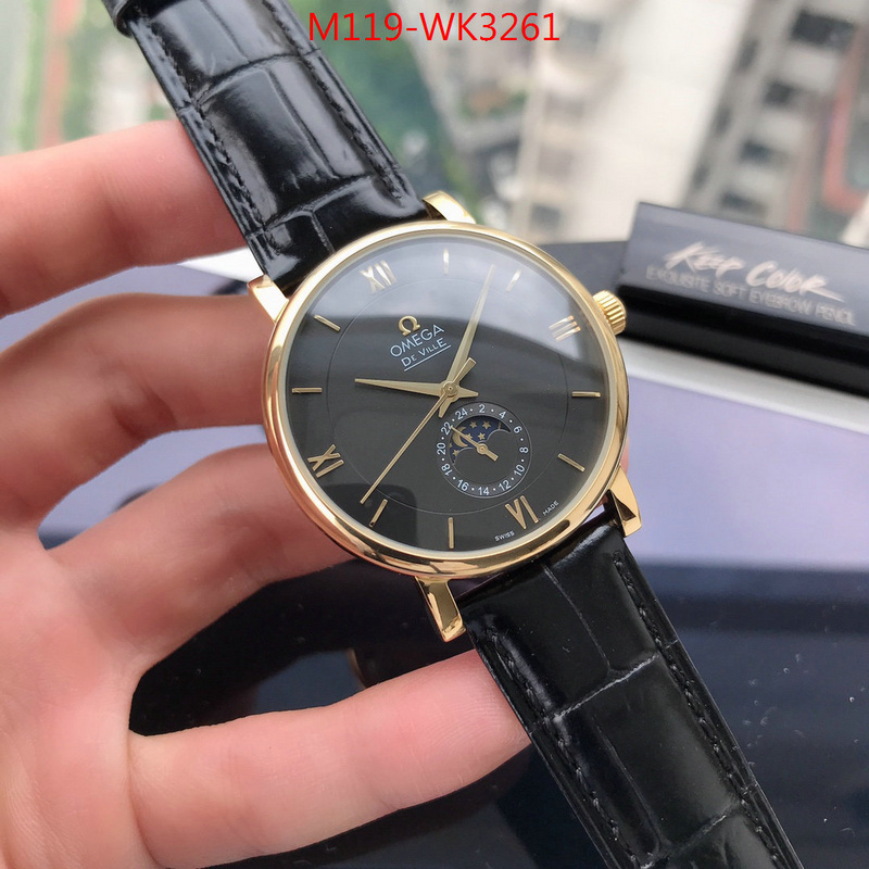 Watch(4A)-Omega,wholesale designer shop , ID: WK3261,$:119USD