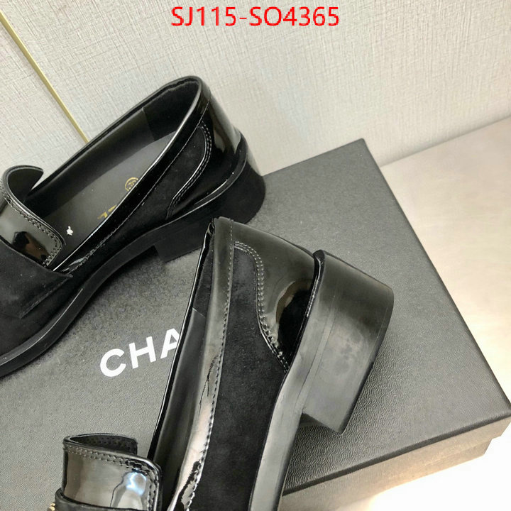 Women Shoes-Chanel,best wholesale replica , ID: SO4365,$: 115USD