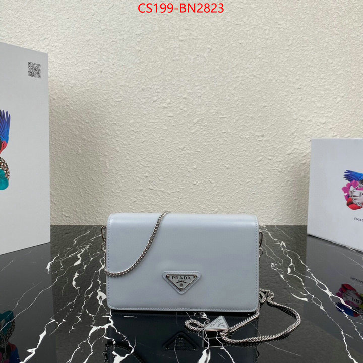 Prada Bags(TOP)-Diagonal-,ID: BN2823,$: 199USD