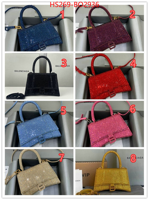 Balenciaga Bags(TOP)-Hourglass-,store ,ID: BO2936,