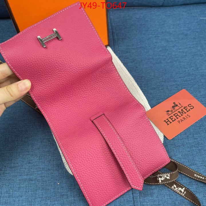 Hermes Bags(4A)-Wallet-,replica 1:1 high quality ,ID: TO647,$: 49USD