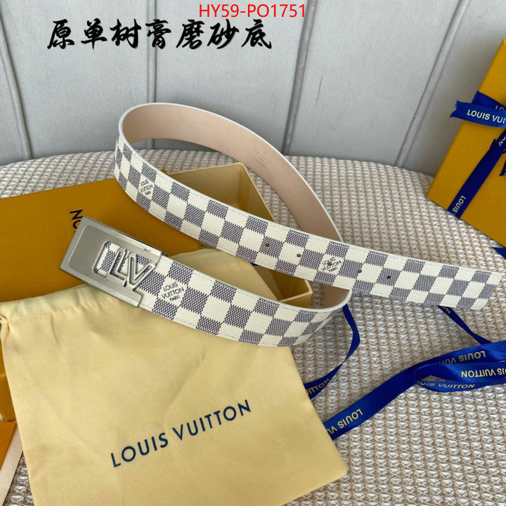 Belts-LV,perfect quality designer replica , ID: PO1751,$: 59USD