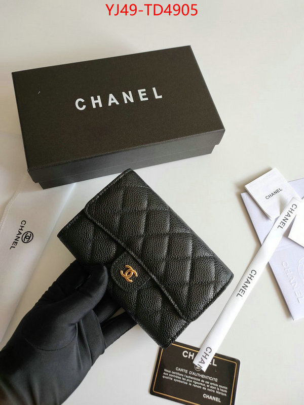 Chanel Bags(4A)-Wallet-,ID: TD4905,$: 49USD