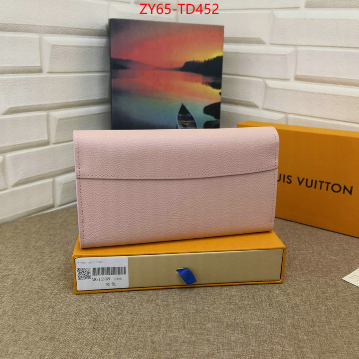 LV Bags(4A)-Wallet,ID: TD452,$: 65USD