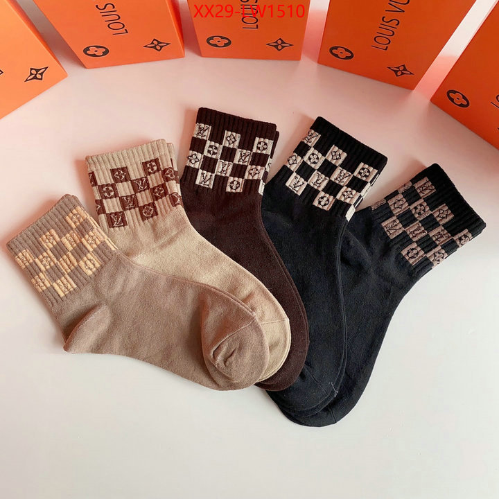 Sock-LV,luxury cheap replica , ID: LW1510,$: 29USD