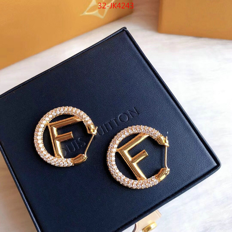 Jewelry-Fendi,how to buy replcia ,ID: JK4243,$: 32USD