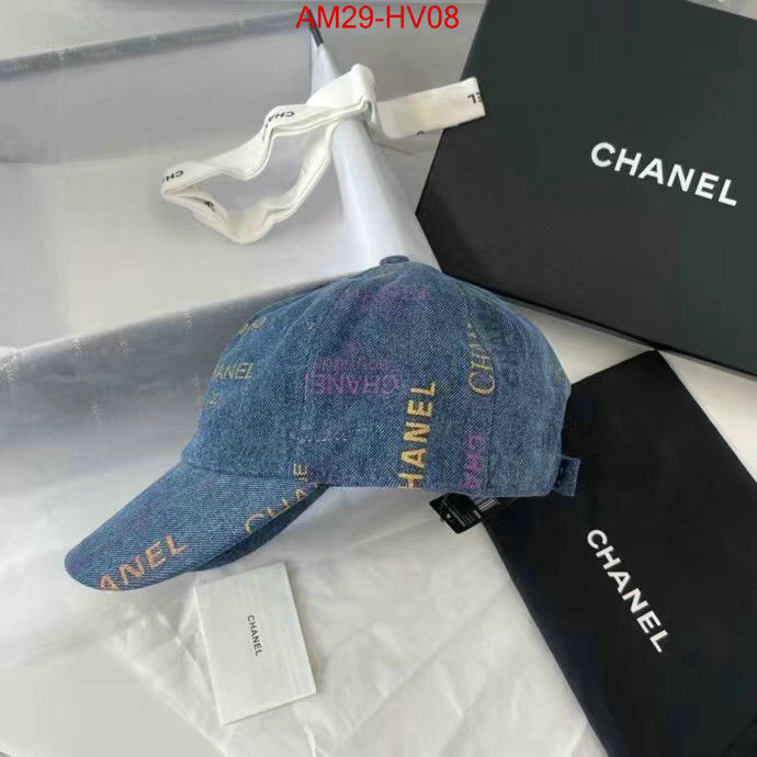 Cap (Hat)-Chanel,2023 replica , ID: HV08,$: 29USD