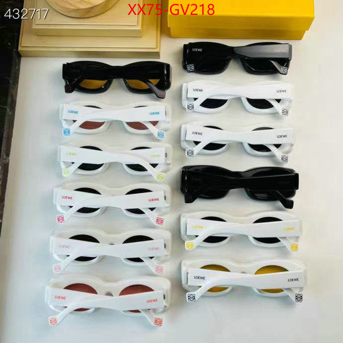 Glasses-Loewe,counter quality , ID: GV218,$: 75USD