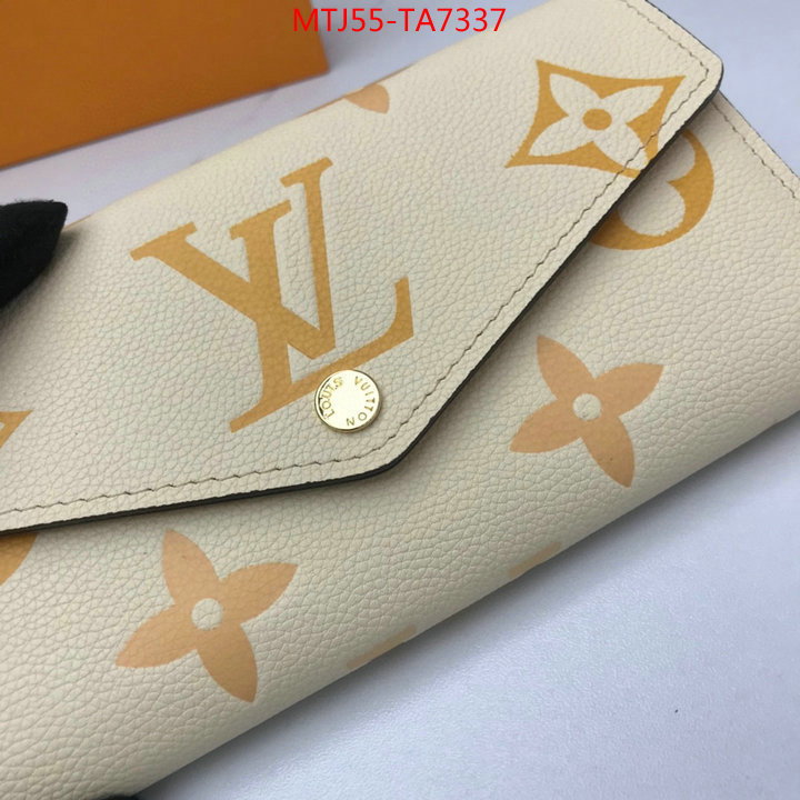 LV Bags(4A)-Wallet,ID: TA7337,$: 55USD