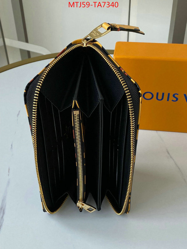 LV Bags(4A)-Wallet,ID: TA7340,$: 59USD