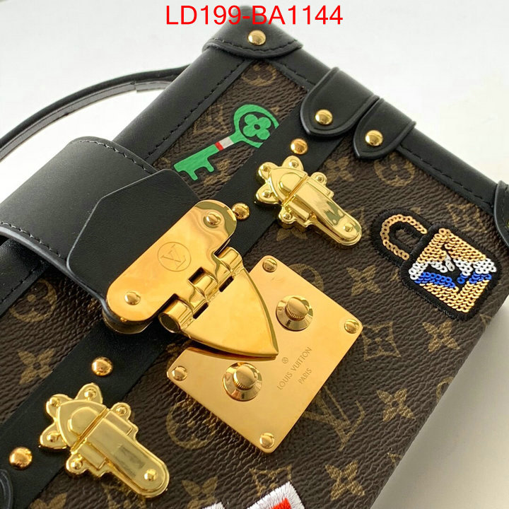 LV Bags(TOP)-Petite Malle-,ID: BA1144,$: 199USD