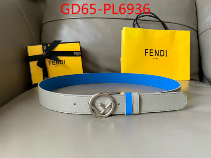 Belts-Fendi,replica 1:1 high quality , ID: PL6936,$: 65USD