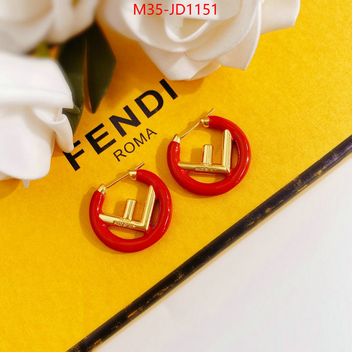 Jewelry-Fendi,the most popular , ID: JD1151,$: 35USD