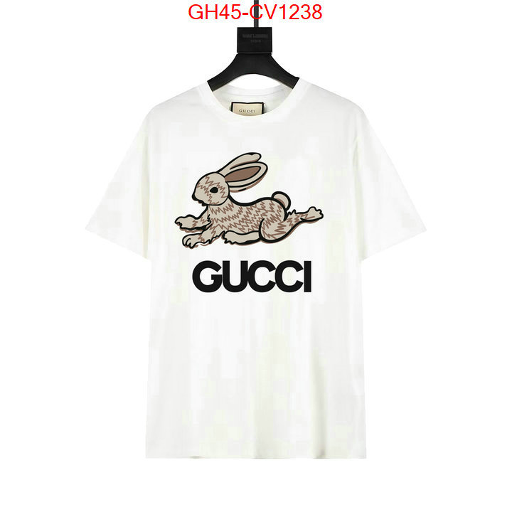 Clothing-Gucci,buy 2023 replica , ID: CV1238,$: 45USD