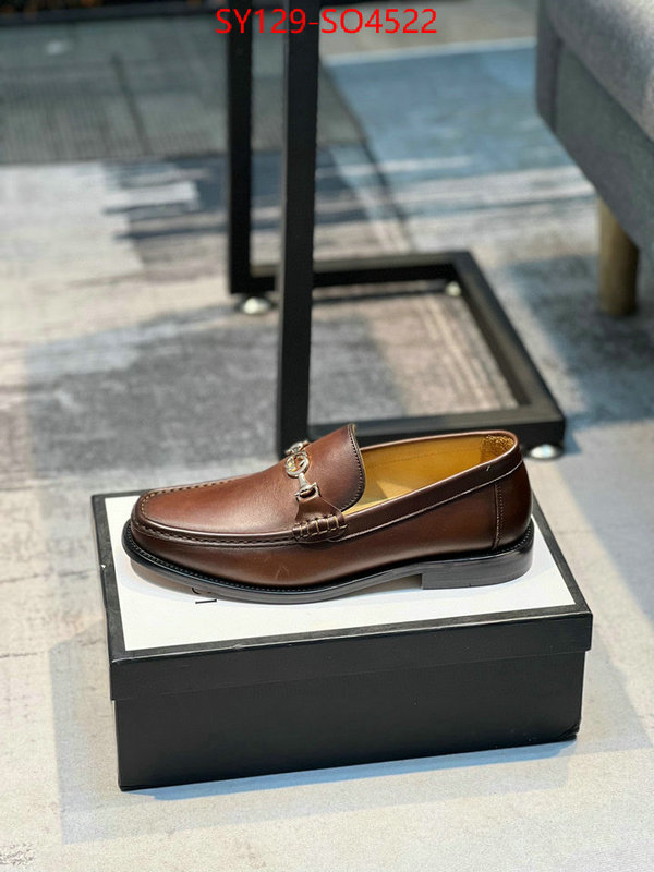 Men Shoes-Gucci,buy best quality replica , ID: SO4522,$: 129USD