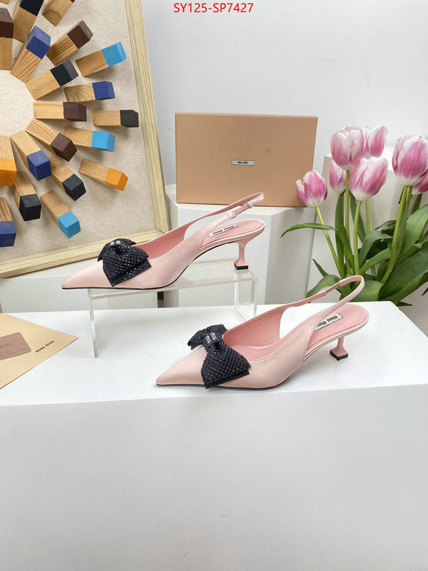 Women Shoes-Miu Miu,wholesale , ID: SP7427,$: 125USD