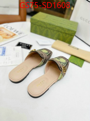 Women Shoes-Gucci,top sale , ID: SD1608,$: 75USD