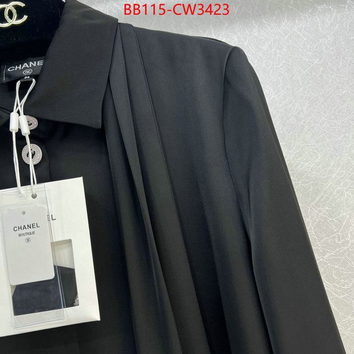 Clothing-Chanel,cheap online best designer ,ID: CW3423,$: 115USD