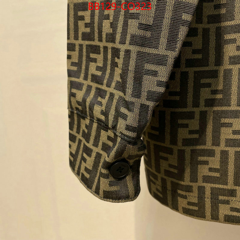 Clothing-Fendi,high quality replica designer , ID: CO323,$: 129USD