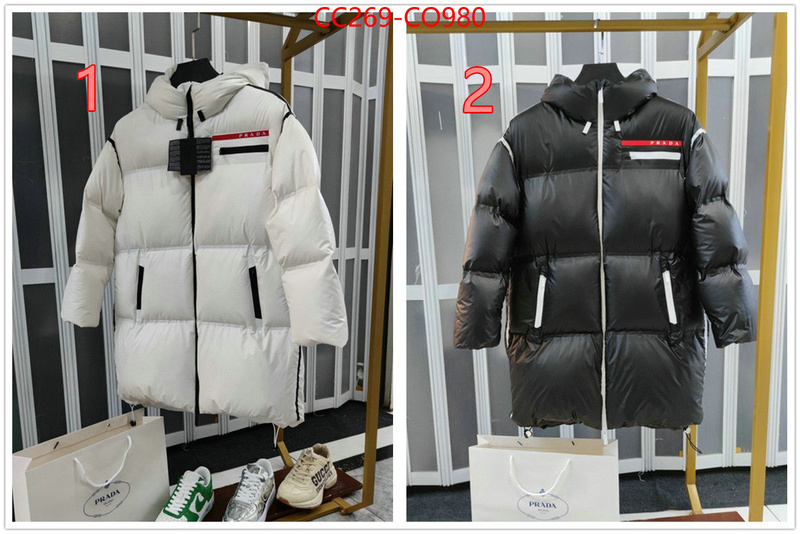Down jacket Women-Prada,online sale , ID: CO980,$: 269USD