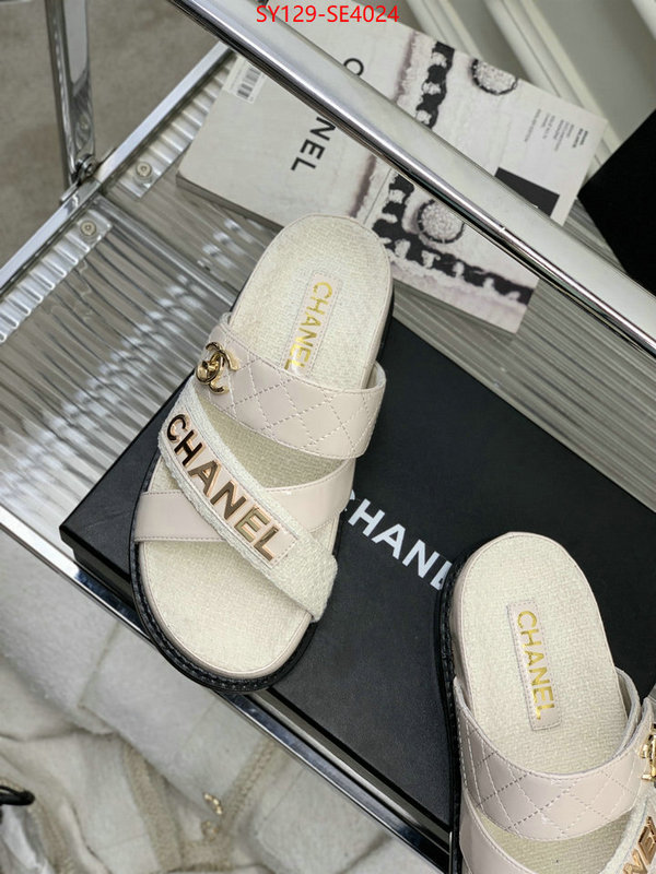 Women Shoes-Chanel,perfect replica , ID: SE4024,$: 129USD