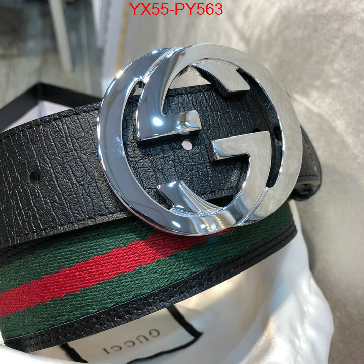 Belts-Gucci,wholesale replica shop , ID: PY563,$:55USD