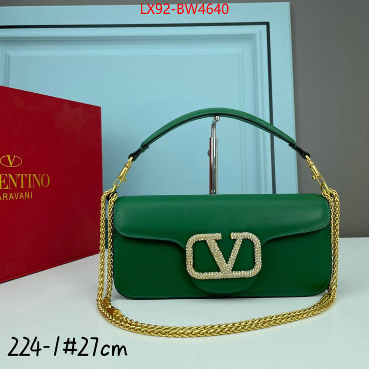 Valentino Bags(4A)-LOC-V Logo ,buy first copy replica ,ID: BW4640,$: 92USD